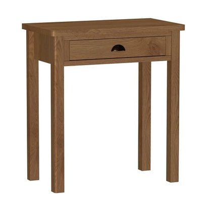 Rutland Dressing Table Oak Natural 1 Drawer