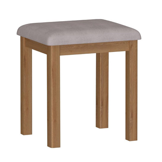 Rutland Dressing Stool Oak Natural