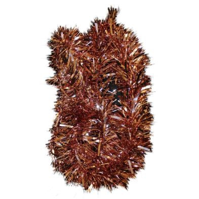 Chunky Tinsel 2m x 125mm Copper