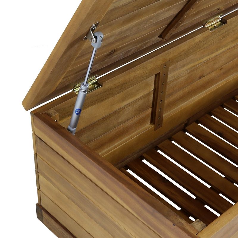 Acacia Wood Garden Storage Box by Wensum