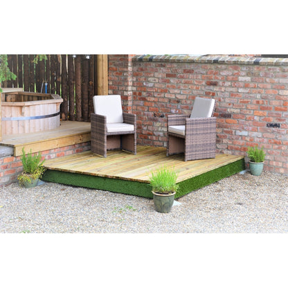 Swift Deck Premium Garden Decking Kit 2.4 x 2.4m