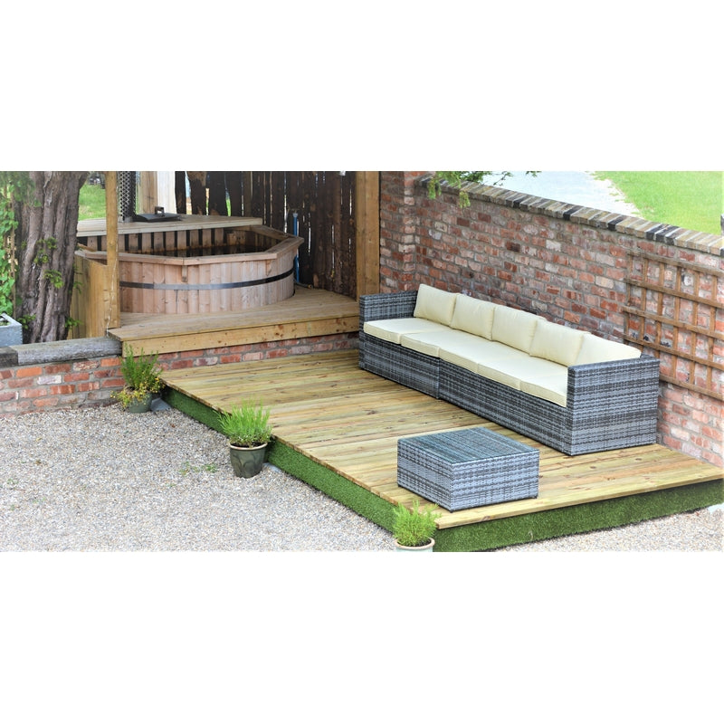 Swift Deck Premium Garden Decking Kit 2.4 x 4.7m