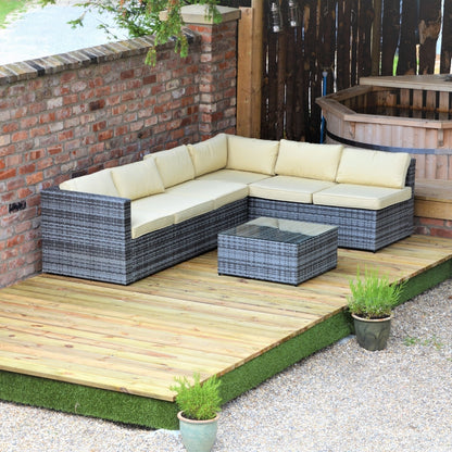 Swift Deck Premium Garden Decking Kit 2.4 x 7m