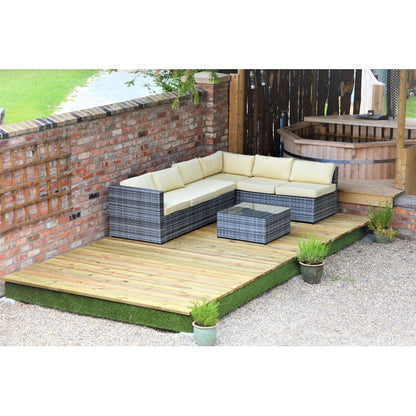 Swift Deck Premium Garden Decking Kit 2.4 x 7m