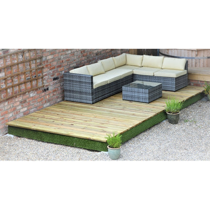 Swift Deck Premium Garden Decking Kit 2.4 x 7m