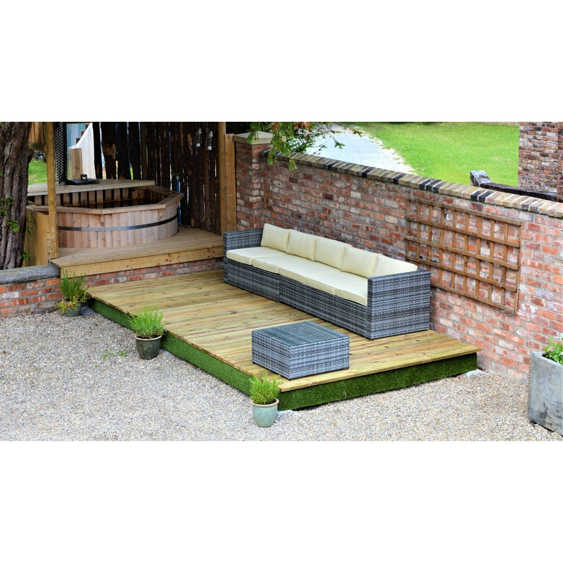 Swift Deck Premium Garden Decking Kit 2.4 x 9.3m