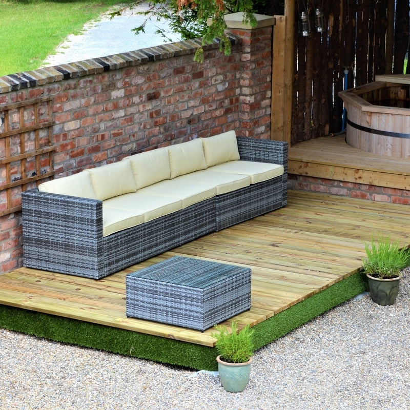 Swift Deck Premium Garden Decking Kit 4.75 x 7m