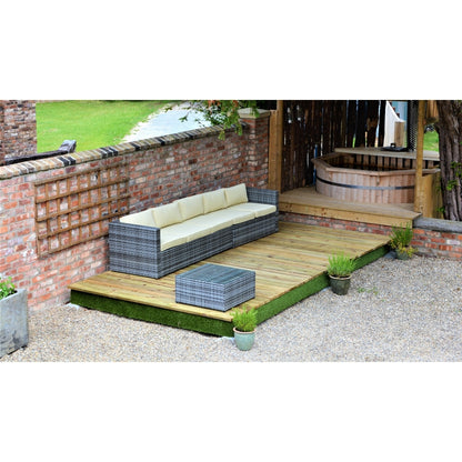 Swift Deck Premium Garden Decking Kit 4.75 x 7m