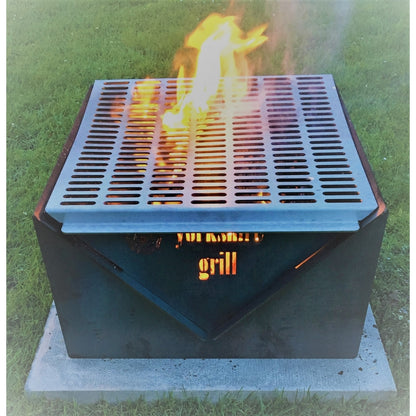 Yorkshire Grill Garden Firepit BBQ & Log Carrying Sling