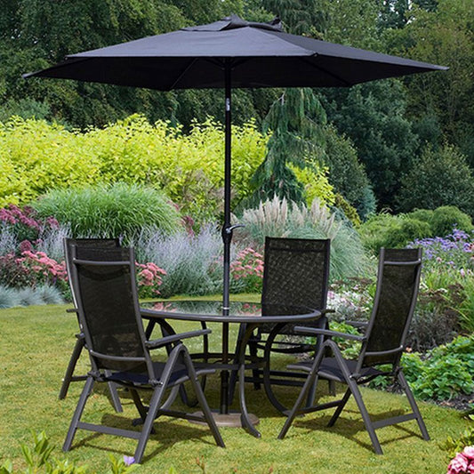 Sorrento Garden Patio Dining Set by Royalcraft - 4 Seats - Croft Home & Garden