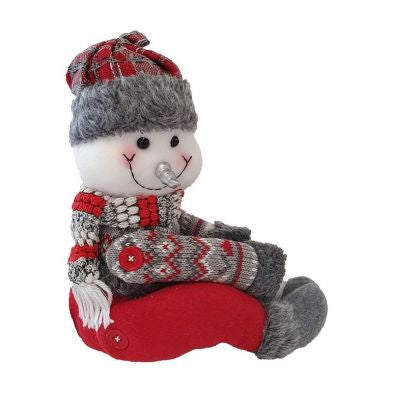 Snowman Christmas Curtain Buckle 9 Inch