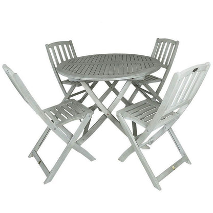 Eco Garden Patio Dining Set by Wensum - 4 Seats - Croft Home & Garden