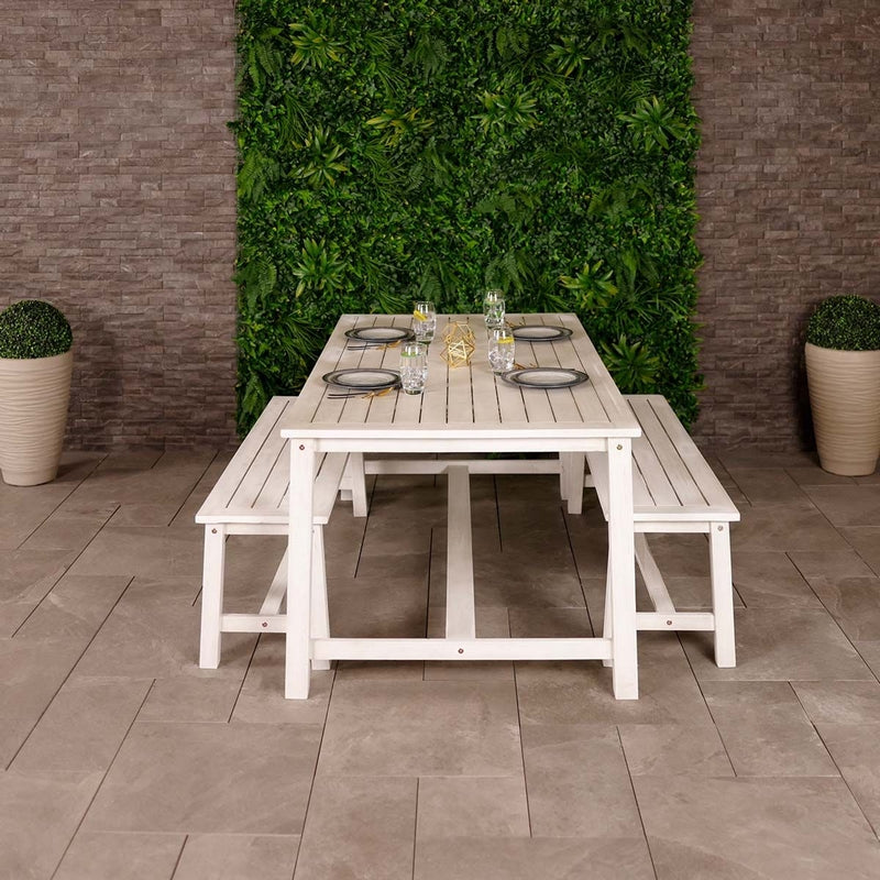 Eco Garden Patio Dining Set by Wensum - 6 Seats - Croft Home & Garden