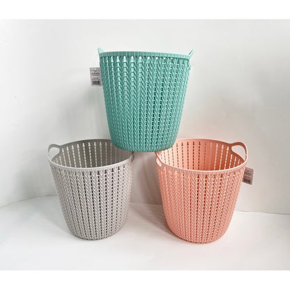 Plastic Basket 19.5 Litres - Green by EA Living