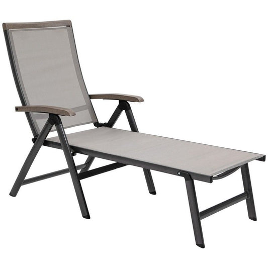 Outsunny Outdoor Folding Sun Lounger