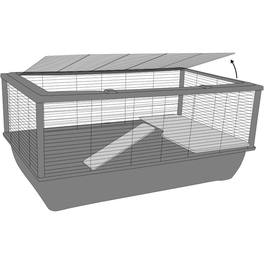 FLAMINGO Small Animal Cage Elsa Small 77x47x36.5cm