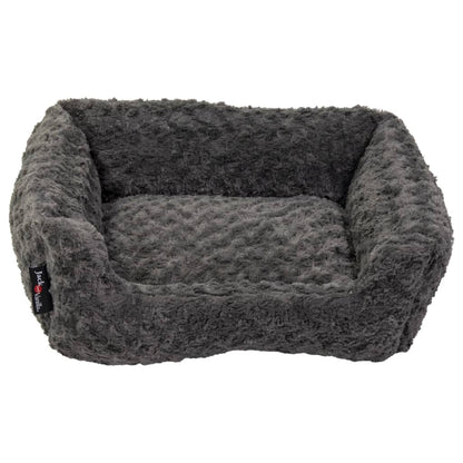 Jack and Vanilla Pet Sofa Softy XS 50x43x17 cm Rosette Grey