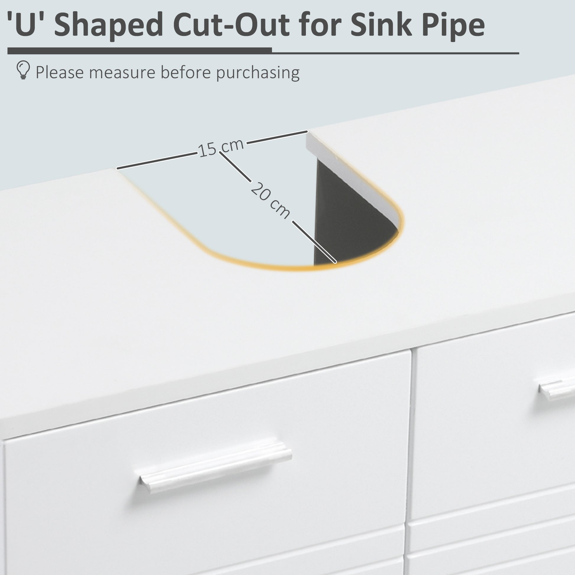 kleankin Under Sink Cabinet