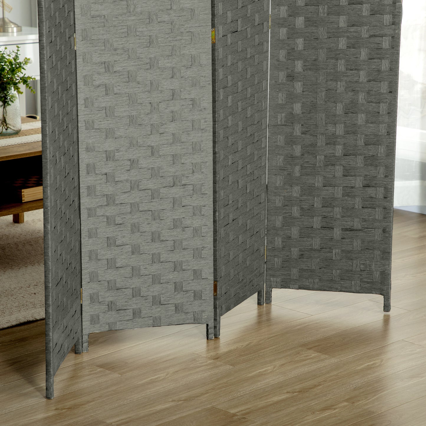 Homcom 4-Panel Room Dividers