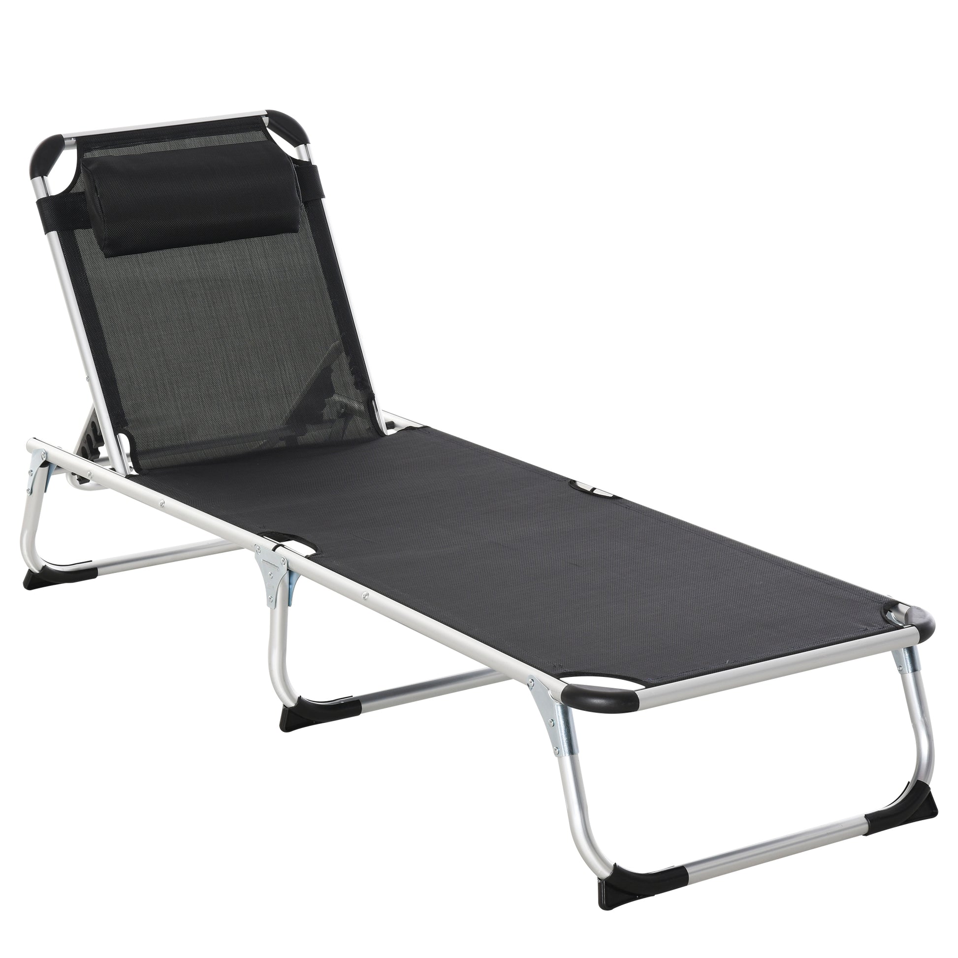 Outsunny Foldable Sun Lounger