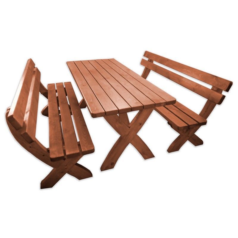 Landsberg Garden Furniture Set by Promex - 6 Seats - Croft Home & Garden