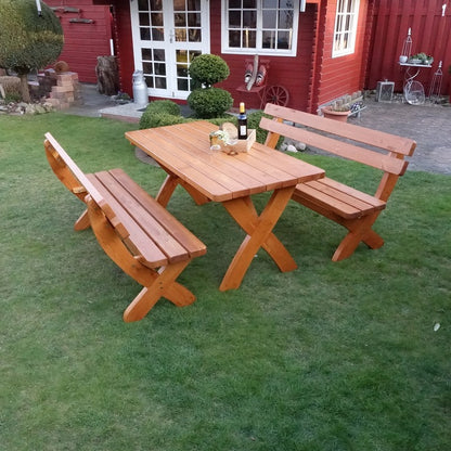 Landsberg Garden Furniture Set by Promex - 6 Seats - Croft Home & Garden