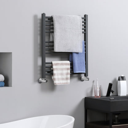 Homcom Curved Heated Towel Rail