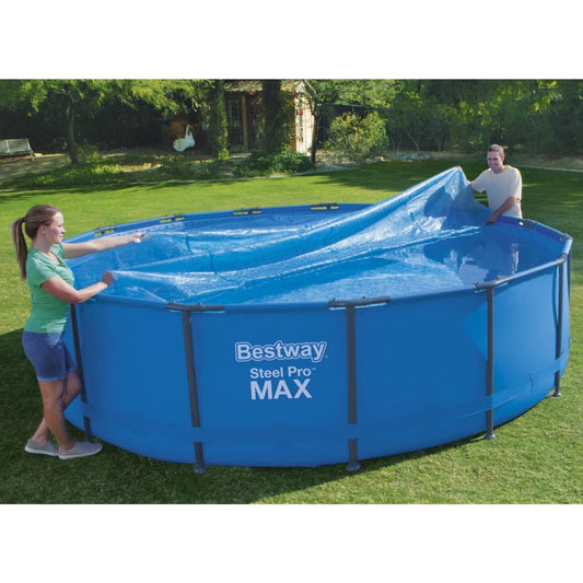 Solar Pool Cover Flowclear Round 462 cm Blue