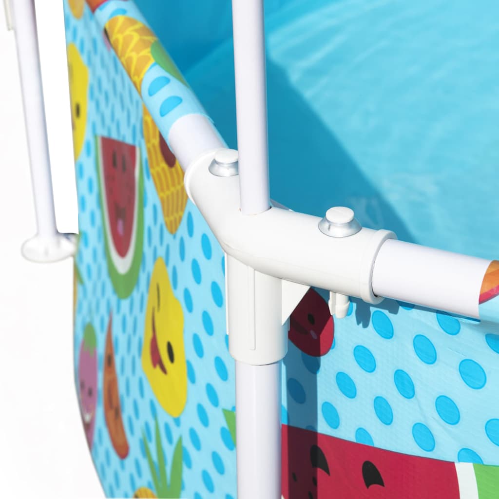 Bestway Steel Pro UV Careful Above Ground Pool for Kids 244x51 cm