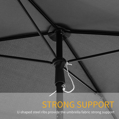 Outsunny Garden Parasol Umbrella