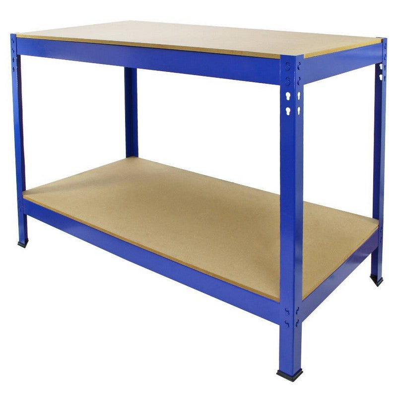 Steel Shelving & 120cm Workbenchs 180cm - Blue Set Of Three T-Rax 90cm by Raven