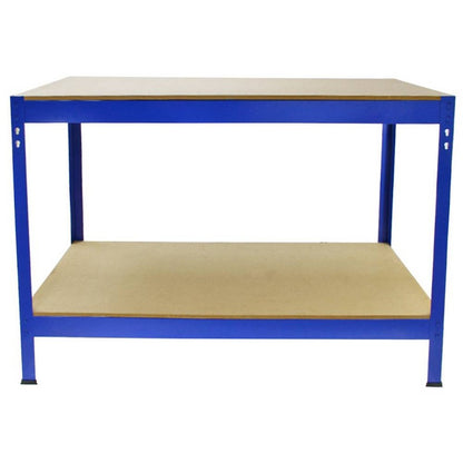 Steel Shelving & 120cm Workbenchs 180cm - Blue Set Of Three T-Rax 90cm by Raven