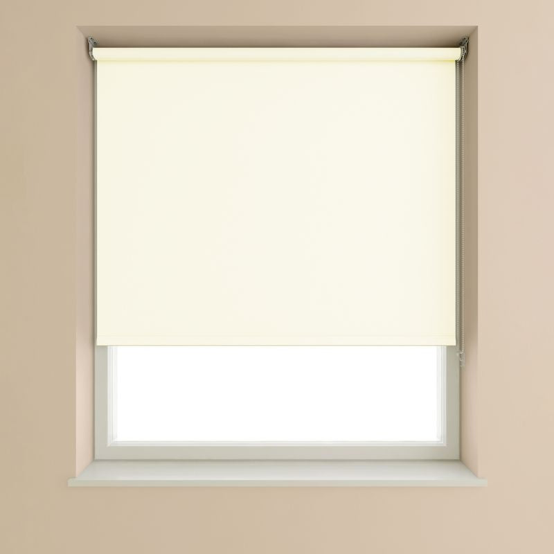 Blackout Roller Blind Cream - 60cm Width