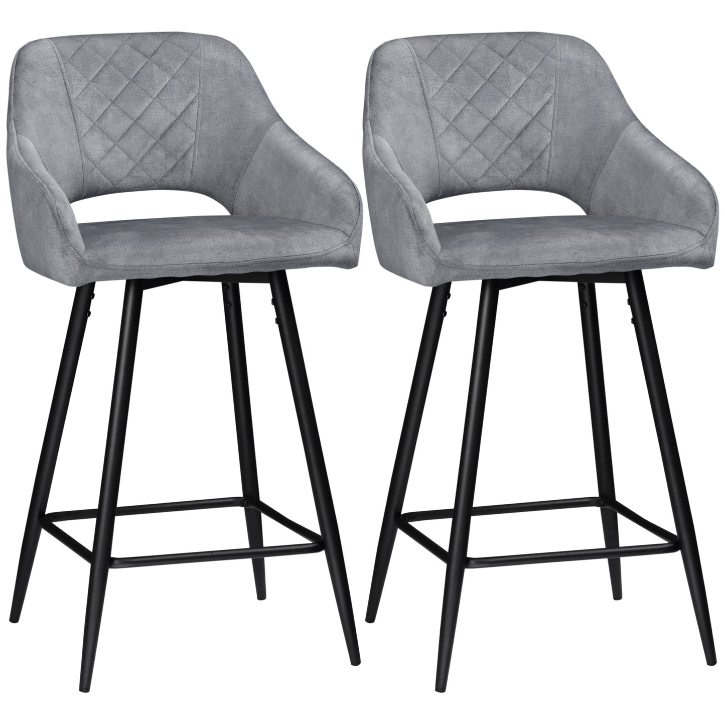 Homcom Bar Stools Set of 2