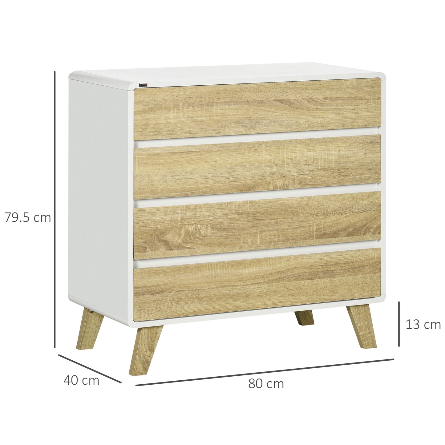 Homcom Drawer Chest