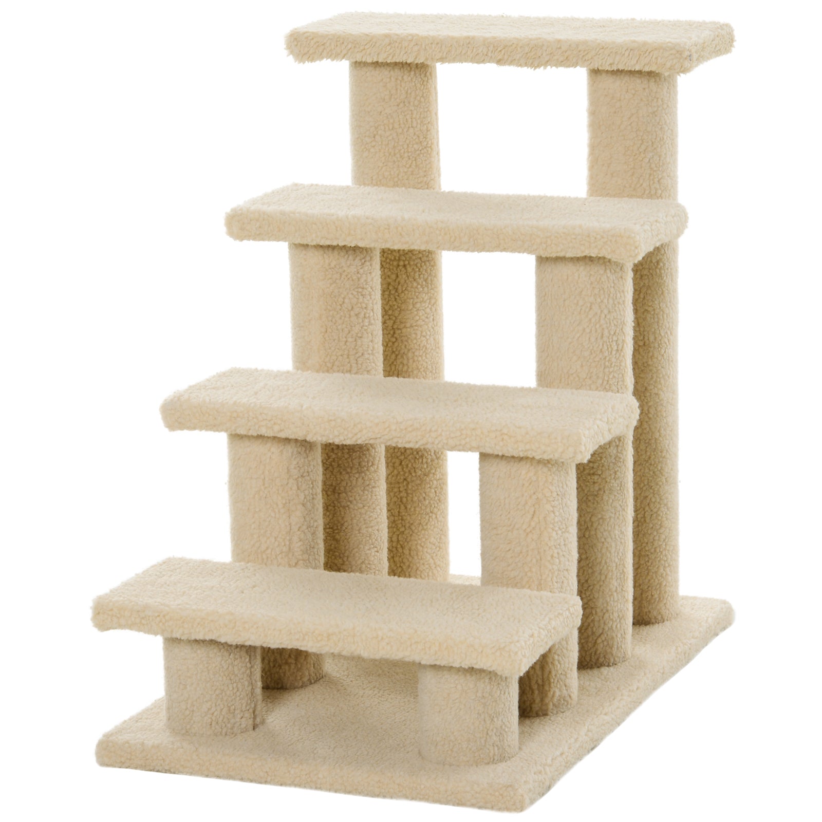 PawHut Cat Tree Ladder 63.5L 43W 60H (cm)-Light Brown