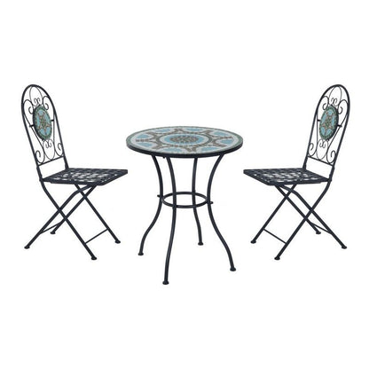 Outsunny 3Pcs Bistro Set