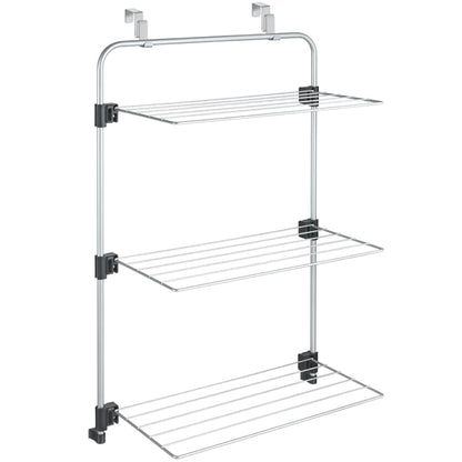 Metaltex Hanging Drying Rack Gale 11 m Silver