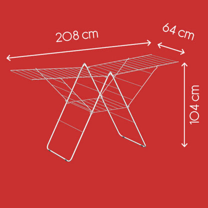 Metaltex Wing Drying Rack Amsterdam 32 m