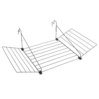 Tomado Hanging Drying Rack Tilburg 12 m Black