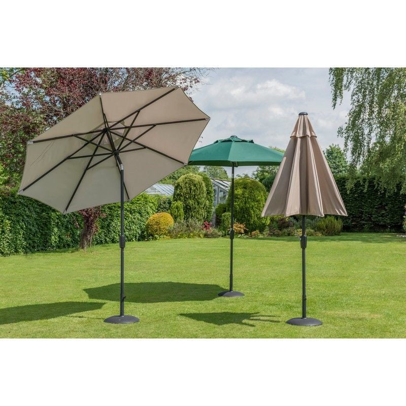 Elizabeth Garden Parasol by Garden Must Haves - 2.2M Black