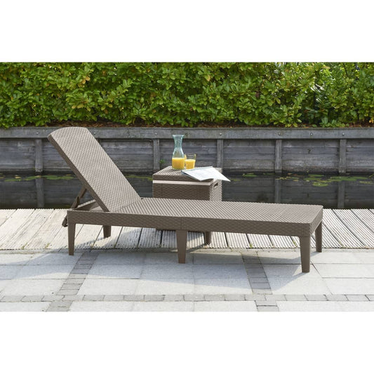 Keter Sunlounger Jaipur Cappuccino 235163