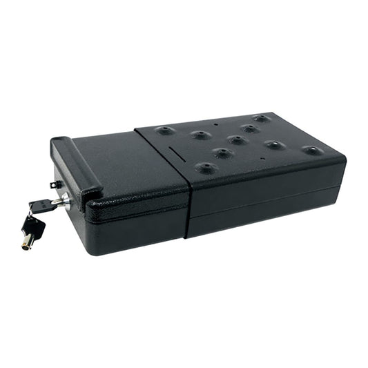 Carpoint Car Safe Steel 22.5x16x7.5cm Black