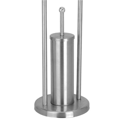 Excellent Houseware Standing Toilet Roll Holder with Toilet Brush 80 cm