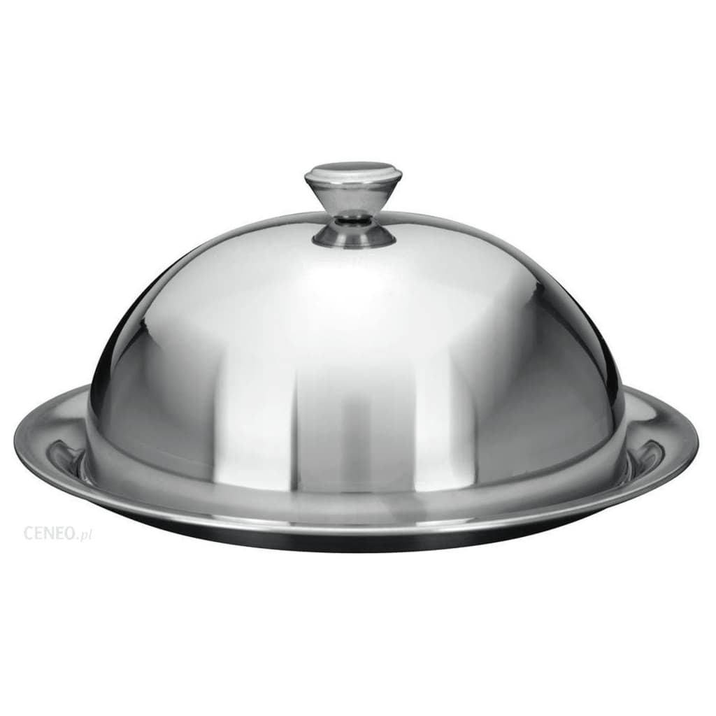 Excellent Houseware Bell Jar with Base Plate Stainless Steel