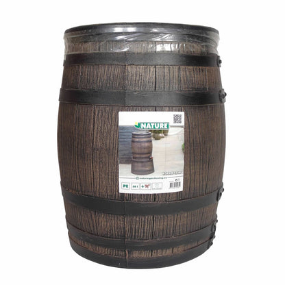 Nature Rainbutt With Wood Look 50L 38x49.5 cm Brown