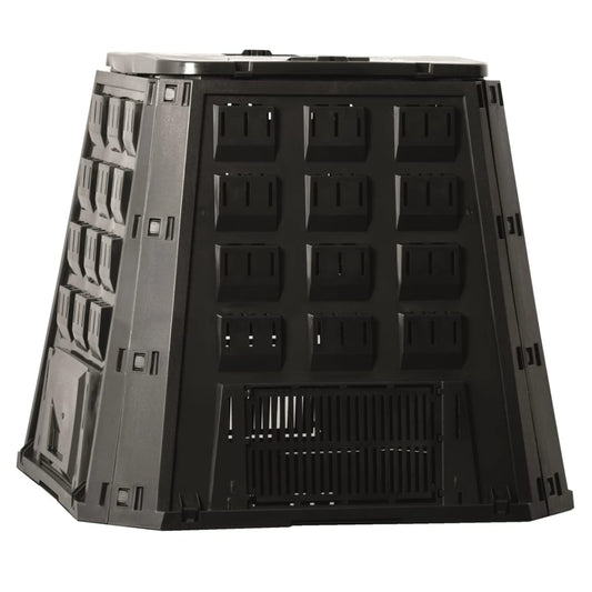 Compost Bin Black 400 L 6071480