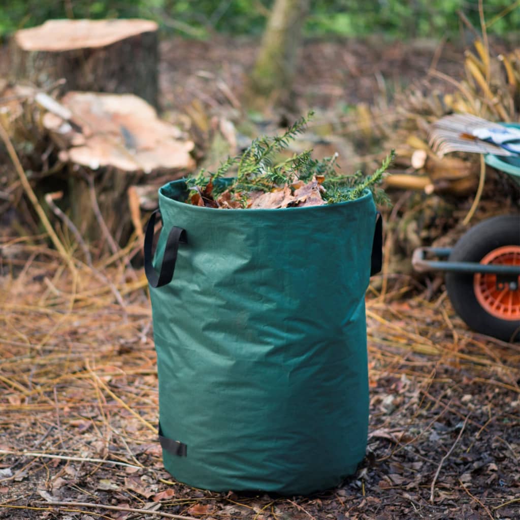 Nature Garden Waste Bag Round 140 L Green