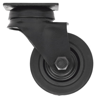 Mac Lean Swivel Caster Wheel 75 mm 4 pcs Black