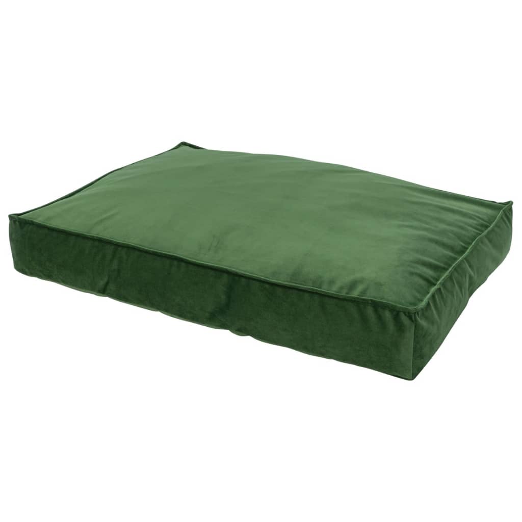 Madison Dog Lounge Velvet 80x55x15 cm Green